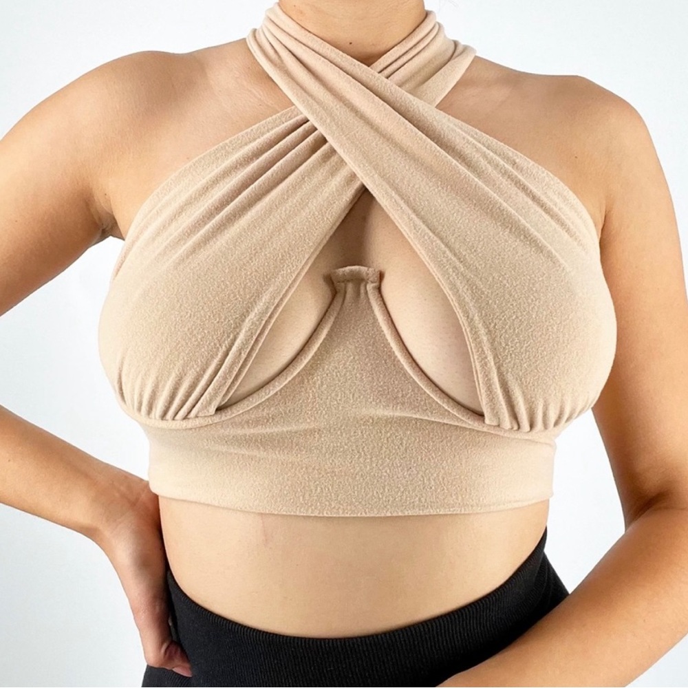 Mood Crop Top Bustier NWT